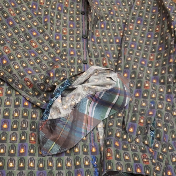 Robert Graham Mens Shirt - Picture 4 of 7